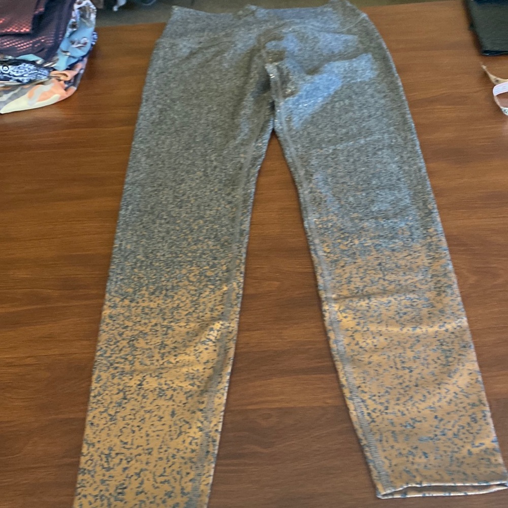 Beyond Yoga metallic leggings
